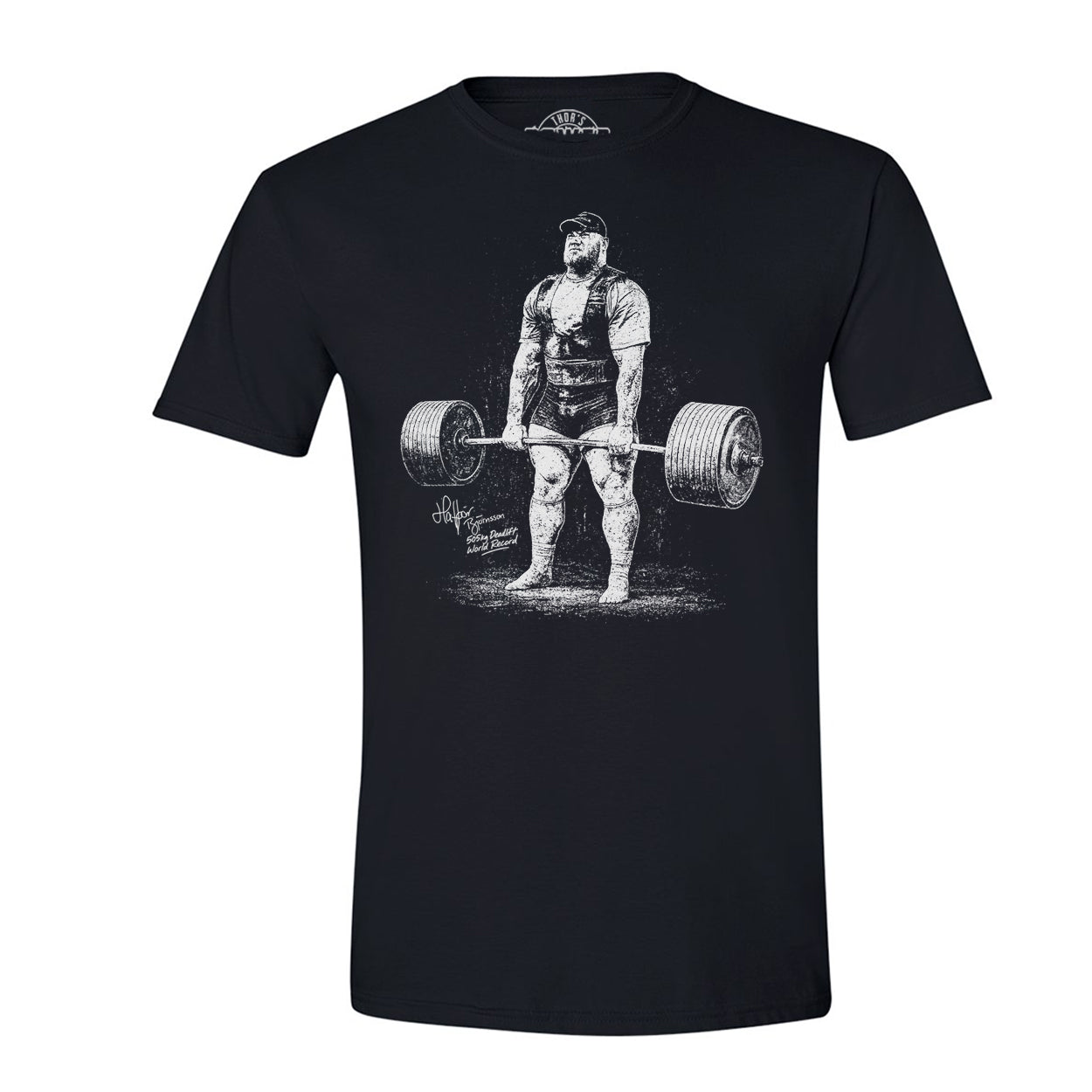 Thor's World Record Lift - 505 KG - Unisex T-Shirt