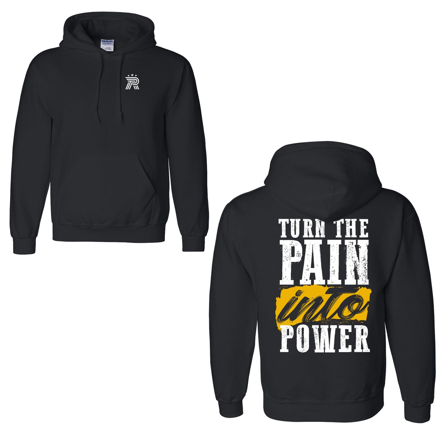 Pain into Power - Soft Unisex Hoodie