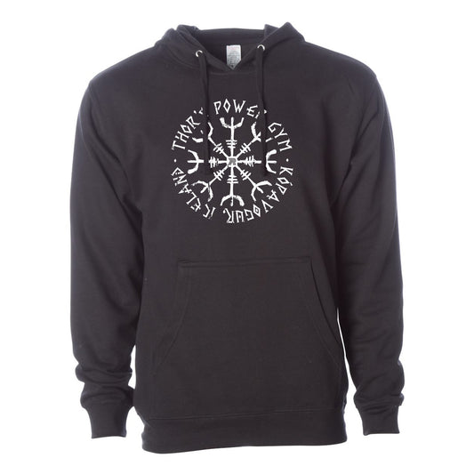 Thor's Power Gym Symbol - Kopavogur - Heavy Soft Unisex Hoodie