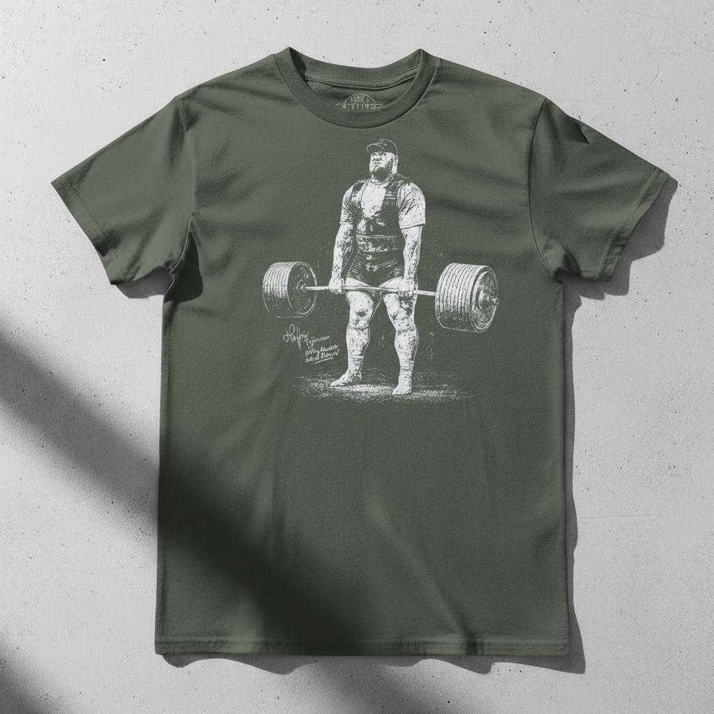 Thor's World Record Lift - 505 KG - Unisex T-Shirt