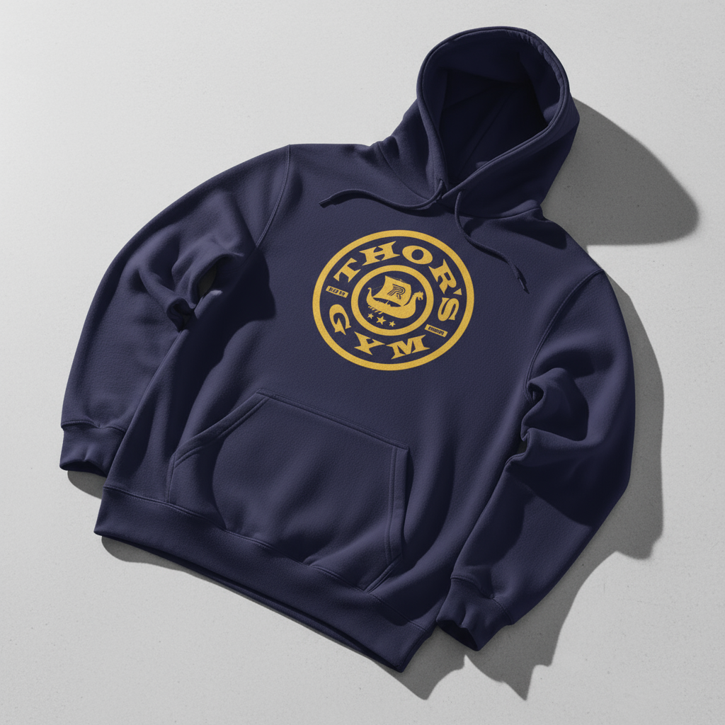 510 KG Thor's Gym Logo - Heavy Soft Unisex Hoodie