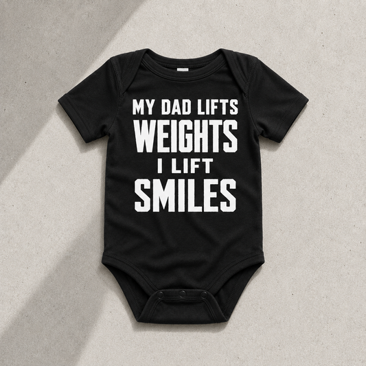 I Lift Smiles - Thor Gym - Baby Onesie