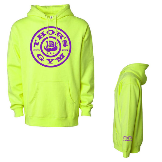 501KG Thor's Gym - Neon - Unisex Heavy Hoodie