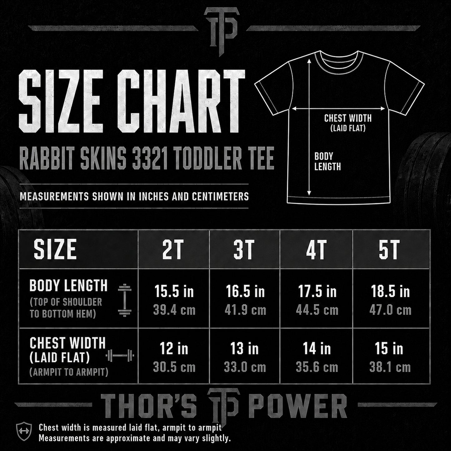 MINI THOR - Strong Brave Kind - Toddler Tee