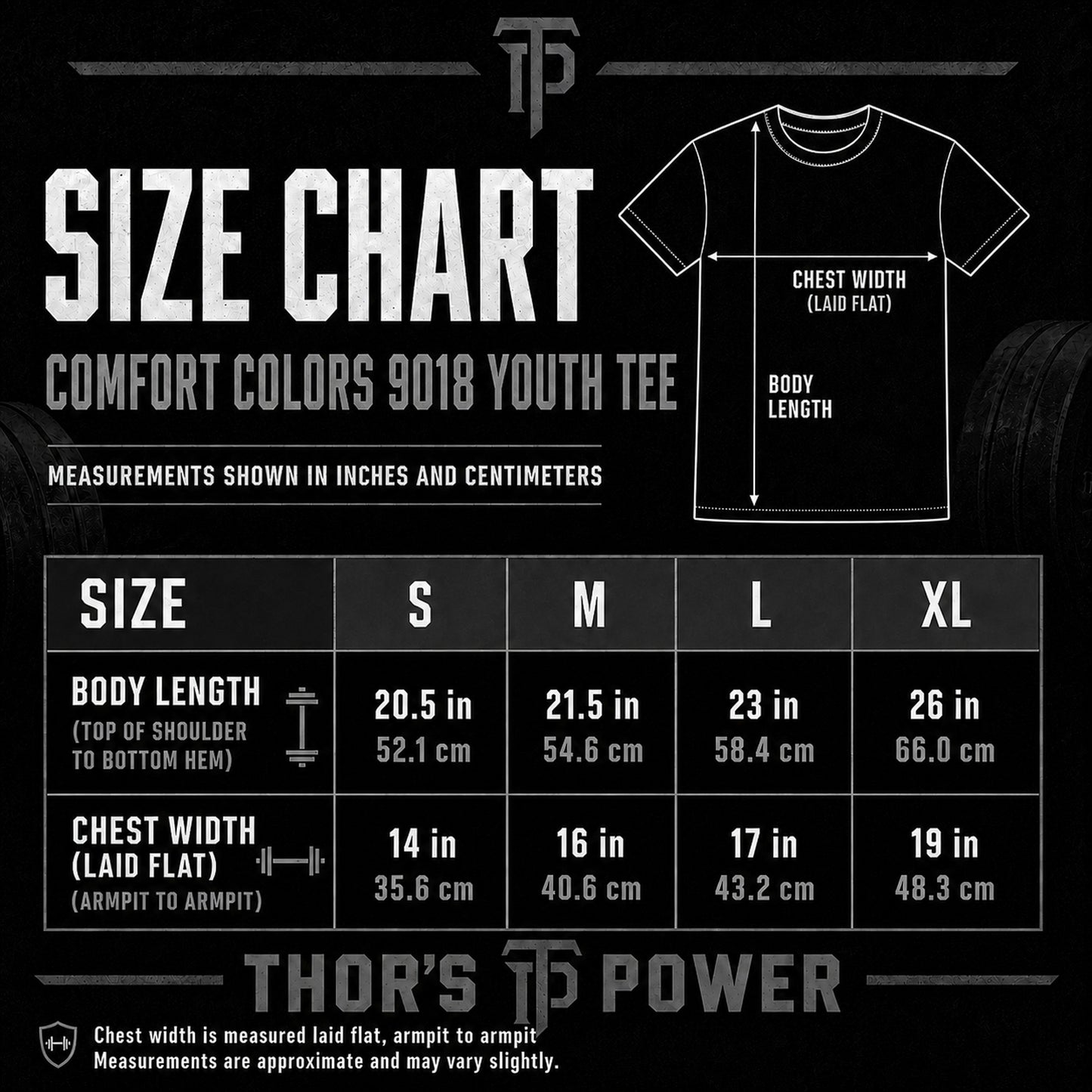 THOR Power - Strong Brave Kind - Youth T-shirt