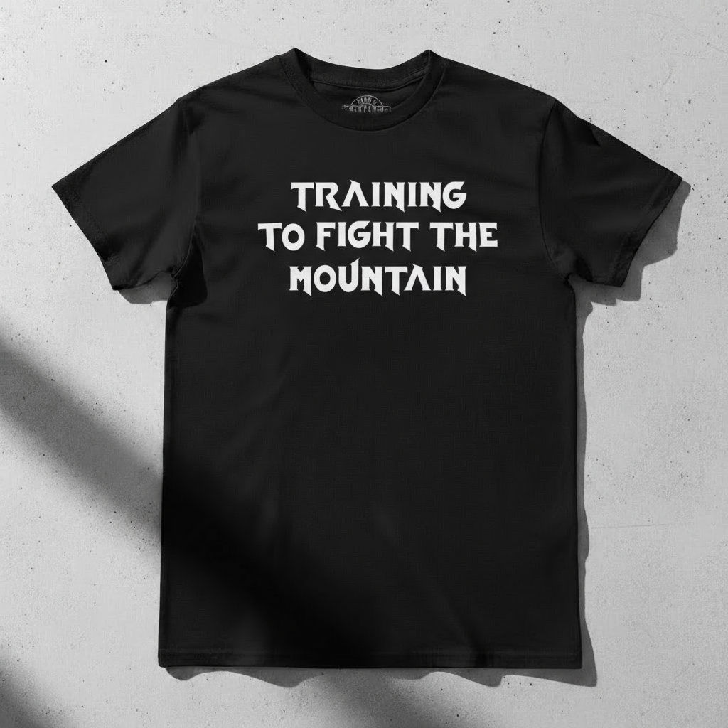 Training To Fight The Mountain - Thor's Gym - Unisex T-Shirt