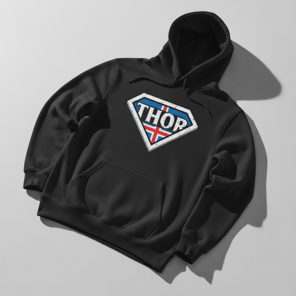 Thor Superhero Logo - Heavy Soft Unisex Hoodie