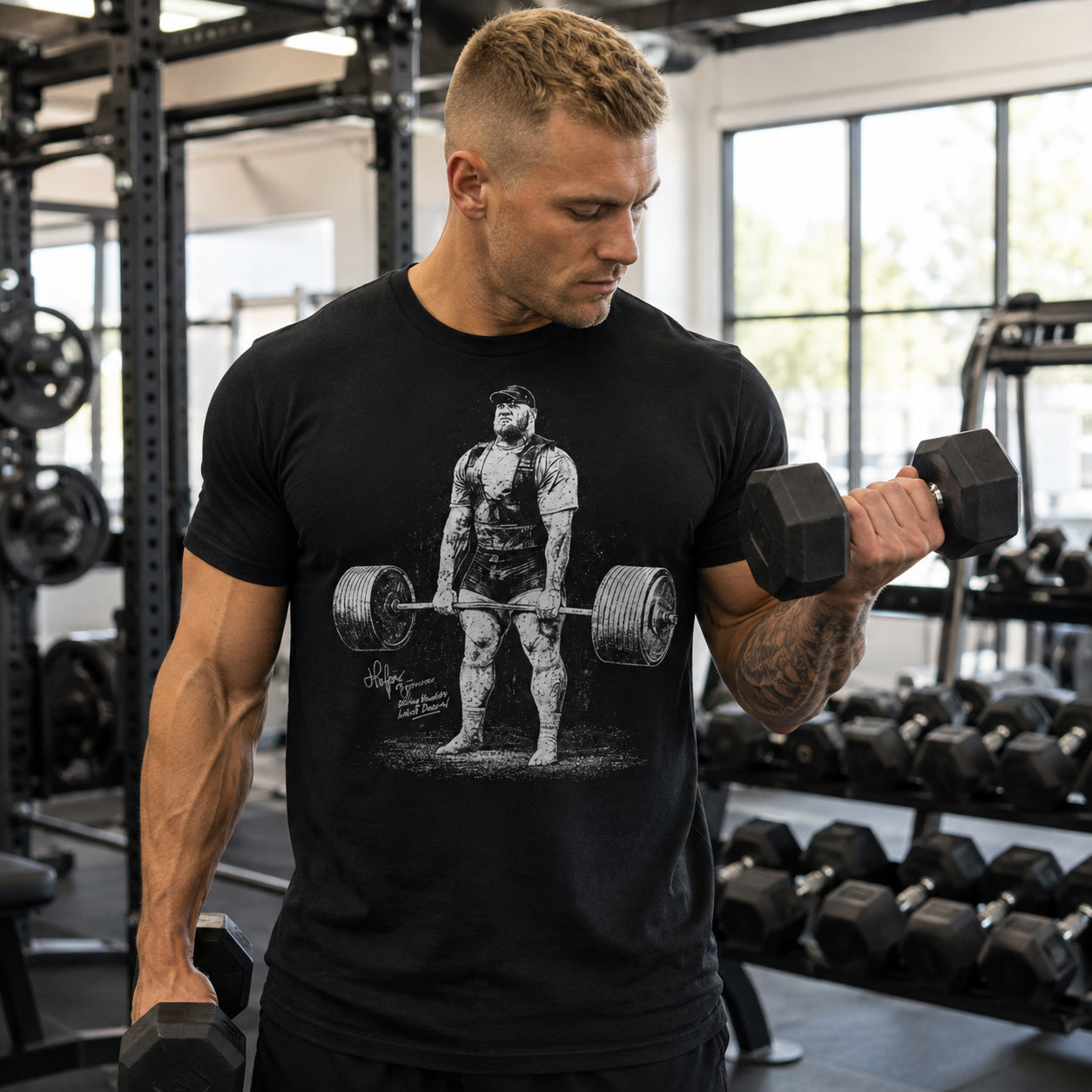 Thor's World Record Lift - 505 KG - Unisex T-Shirt