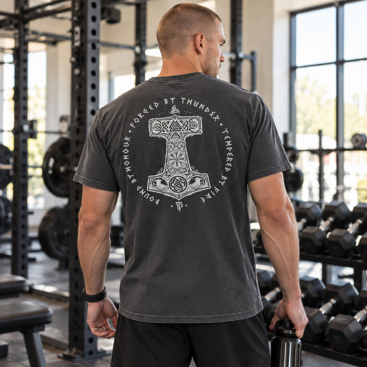 Forged By Thunder - Heavyweight T-shirt