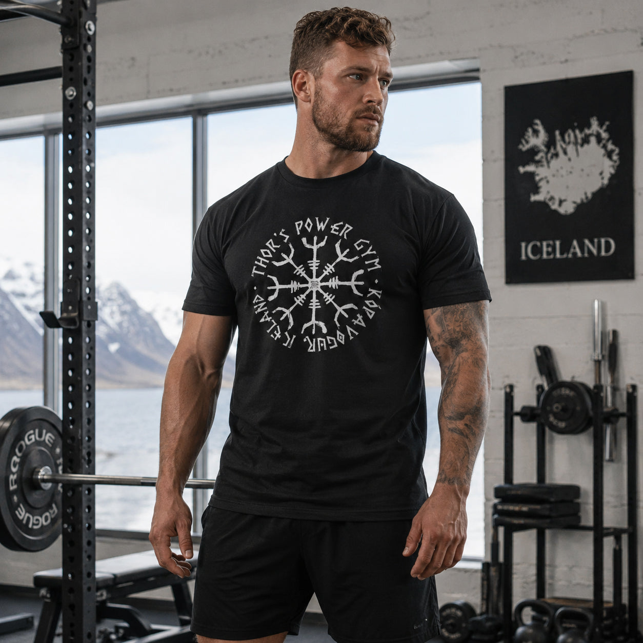 Thor's Power Gym Symbol - Kopavogur - Unisex T-Shirt