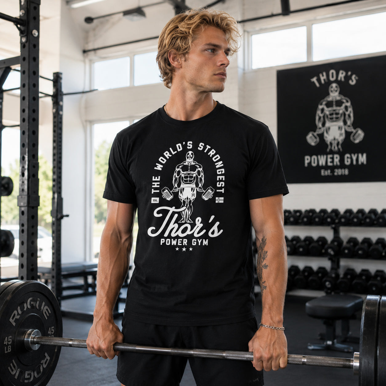 The Worlds Strongest - Thor's Gym - Unisex T-Shirt