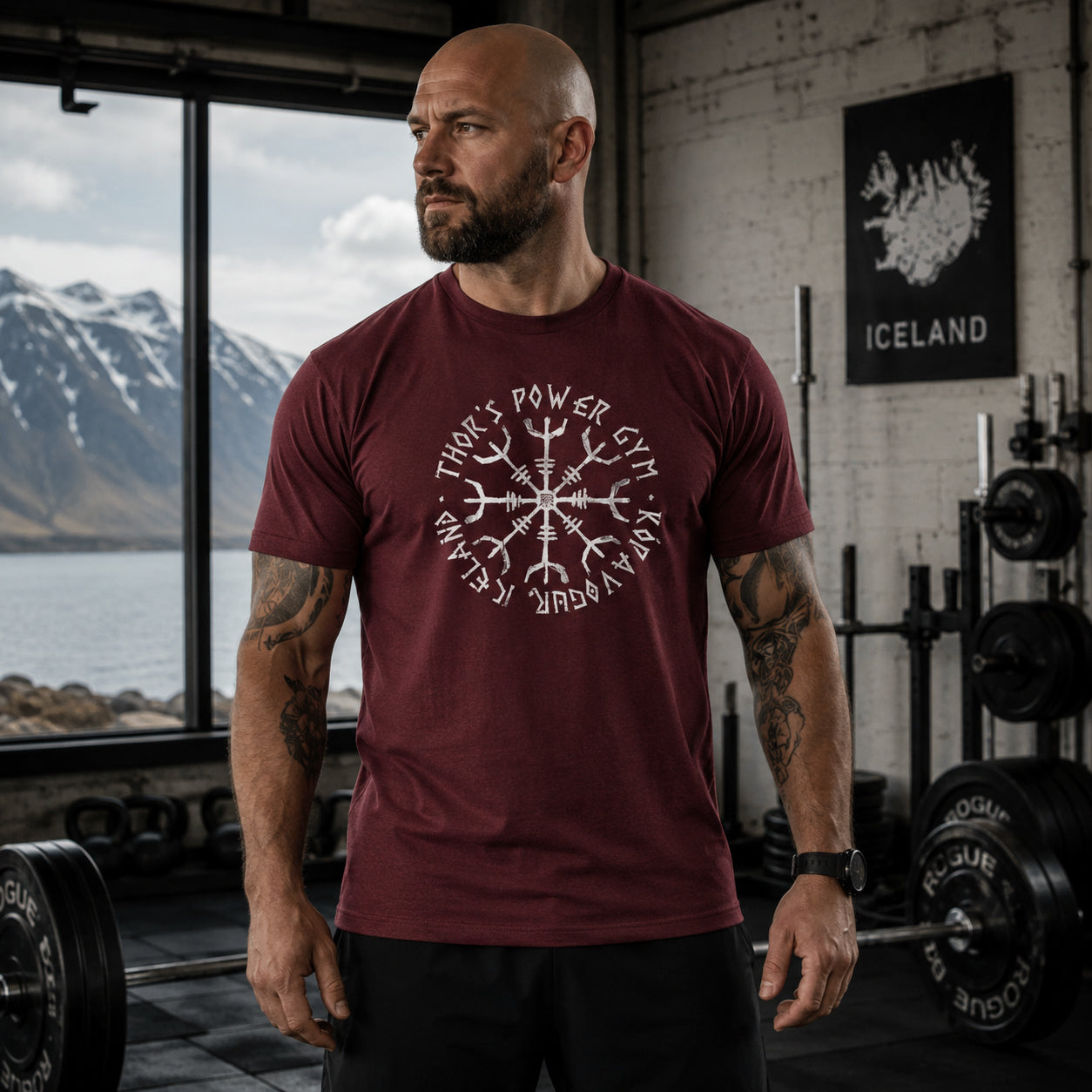 Thor's Power Gym Symbol - Kopavogur - Unisex T-Shirt
